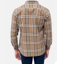 Vintage Burberry Nova Check Long Sleeve Shirt / Brit Check