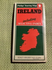 Vintage PHILIPS TOURING MAP 9