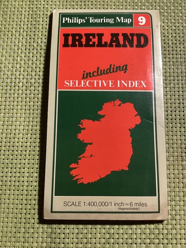 Vintage philips touring map - vintage, 9