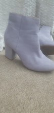 ladies lilac ankle boots size