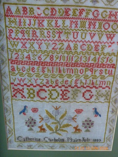 Antique cross stitch victorian - antique, cross-stitch