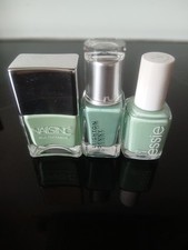 Nails Inc, Leighton Denny, Essie MINT Set Nail Polish x3