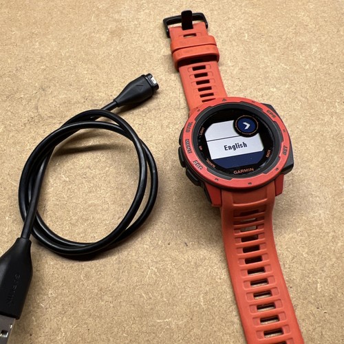 Garmin instinct flame red gps - instinct,