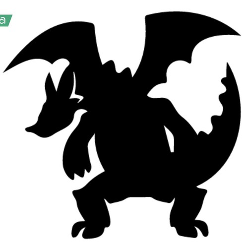 Dragon vinyl decal sticker - decal,