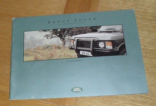 Range rover accessories - range,
