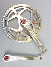 SR  Alloy  165 mm - 46 . 50   Chainset / NOS bicycle L'eroica. 363