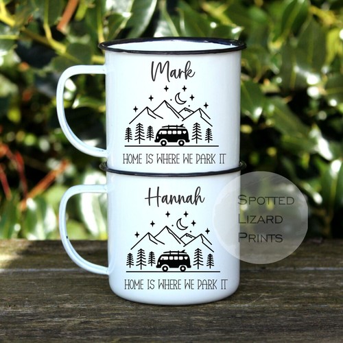 Personalised camping line art - line,