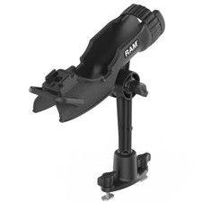 RAM ROD HD Fishing Rod Holder with 6" Spline Post and Dual Track Base