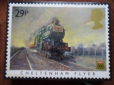 Waddingtons Cheltenham Flyer Famous Trains Mint Stamp Jigsaw Puzzle 500 Piece