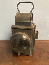 VINTAGE BR(E) BRITISH RAILWAY Large Lamp With Fish Eye Lenses