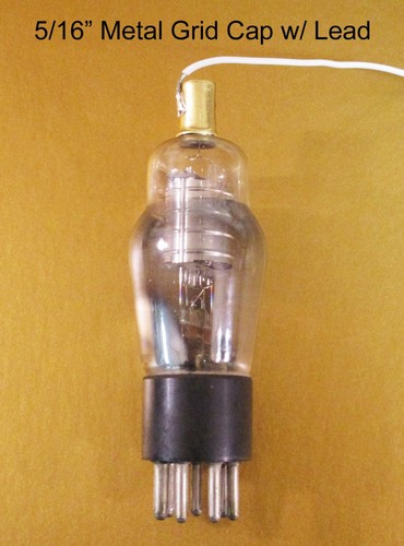 Metal grid cap w lead - cap,