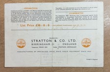 Eddystone ' 820 ' V.H.F. Sound