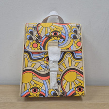 Dr Martens Retro Ray Beige Parchment Vegan Canvas Small Rare Backpack