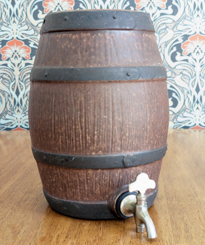 Vintage painted stoneware - vintage,