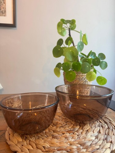 Two vintage pyrex - two,