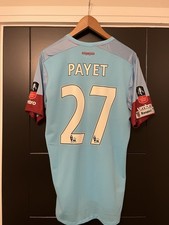 West Ham 2015-16 Away Shirt Men’s Medium Payet 27