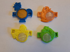 VINTAGE 80'S / 90'S KELLOGGS REFLECTORS X 3 RALEIGH CHOPPER GRIFTER BURNER ETC