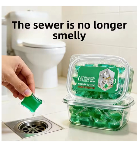 Bio enzyme drain cleaner pods - cleaner,