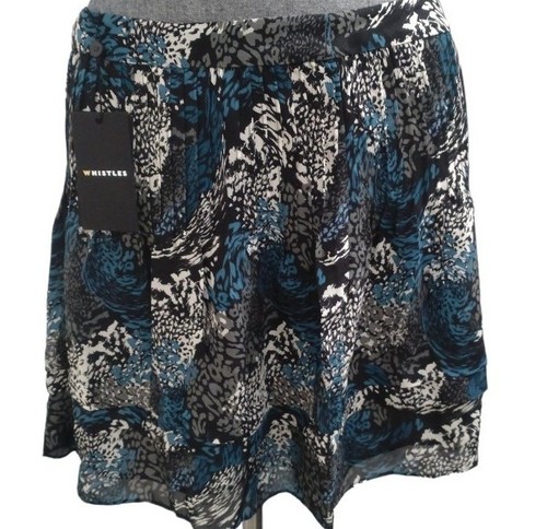 Whistles silk skirt - whistles, 100%