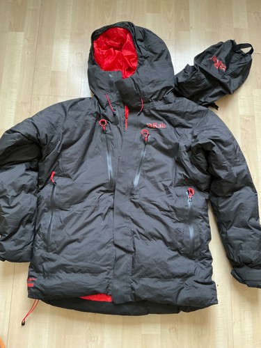 Black rab batura puffer jacket - black,