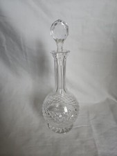 Tyrone Crystal Sperrins Pattern Decanter Ireland Cut Crystal