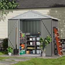 Garden Storage Shed Galvanised