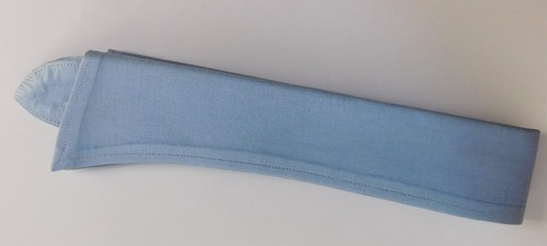 Vintage blue shirt collar