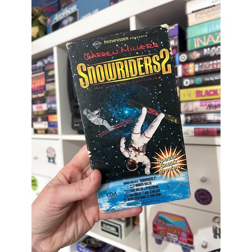 Warren miller snowriders - snowriders, vhs