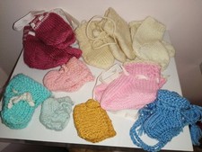 Vintage Job Lot Of Doll /Teddy Bear Booties