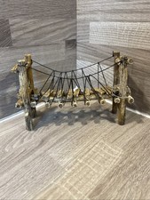  Fish Tank Ornament Reptile Pet House Resin Bridge Decoration Aquarium