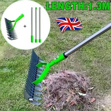 Curved Teeth Thatch Rake Lawn