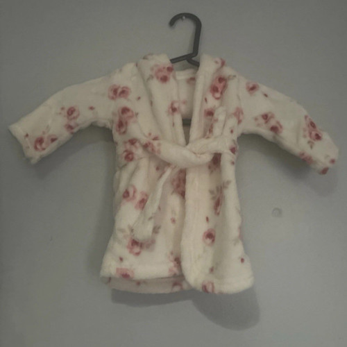 Girls hooded fleece dressing - girls,