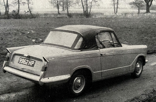 Triumph herald convertible - herald,