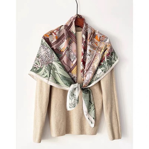 100 mulberry silk scarf in - scarf,