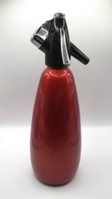 Vintage BOC Soda Syphon Red