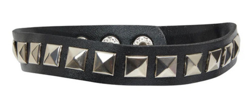 Studded punk choker - punk, adults
