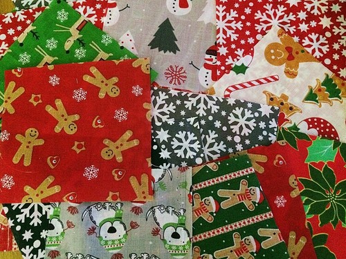 Fabric remnants scraps - fabric,