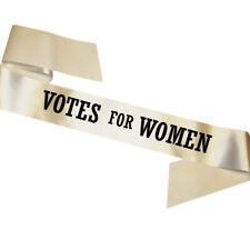 Ivory Votes For Women Sash