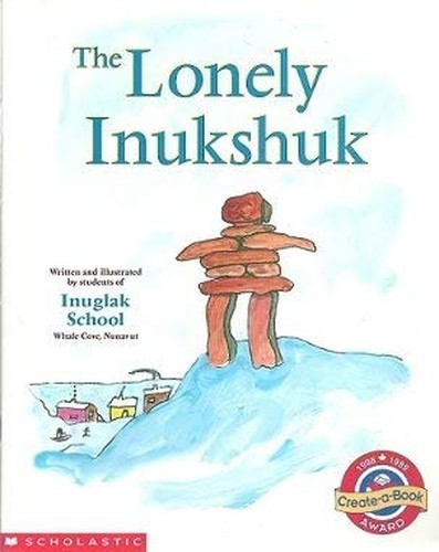 The lonely inukshuk - inukshuk,