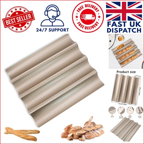 Perforated baguette mold - baguette,