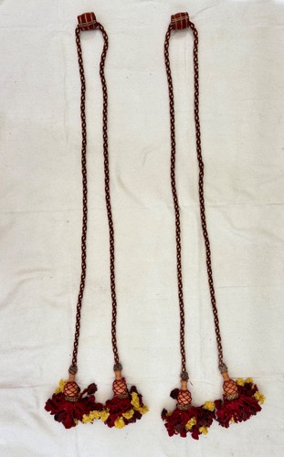 Vintage lux tassel curtain - vintage,
