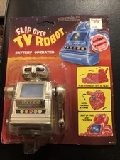 Flip Over TV Robot Vintage