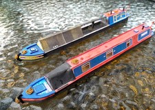 Model Railway Canal Barges