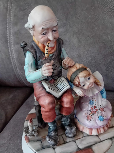 Capodimonte figurine grandpa - capodimonte,