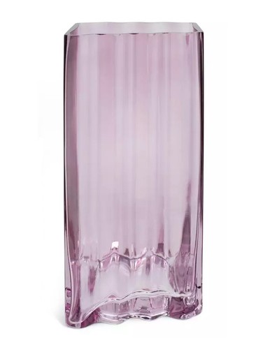 Habitat wiggle glass vase - glass,