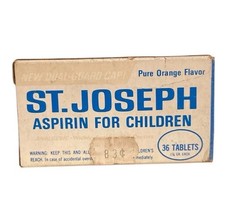 Vintage St. Joseph Aspirin For