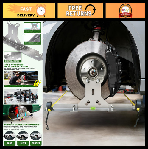 Diy wheel toe alignment tool - toe,