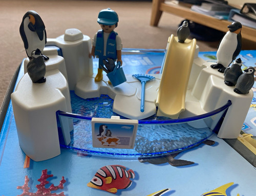 Playmobil 4133 penguin - playmobil, pool