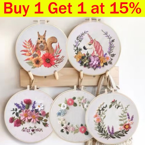 Embroidery starter kit with - embroidery,