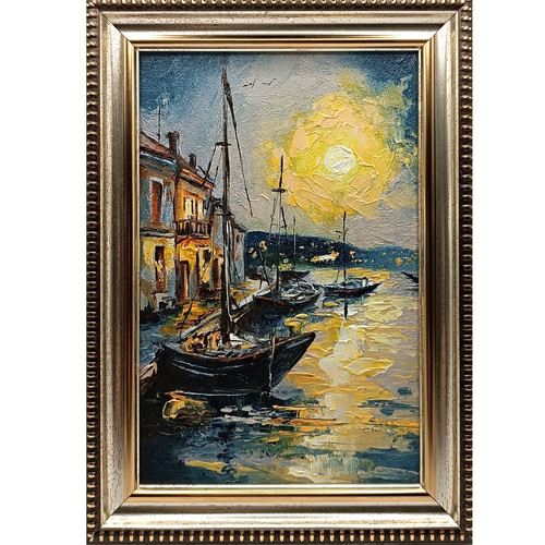Original mediterranean harbor - original,